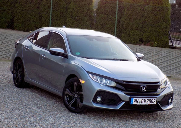 Honda Civic cena 63999 przebieg: 99000, rok produkcji 2017 z Chorzele małe 379